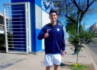 Thiago Escobar, una promesa de Atlético Uruguay en Vélez