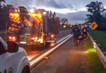 Una mujer sufrió heridas graves tras un accidente en la Autovía Artigas