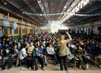 Más de 200 estudiantes participaron de talleres sobre vínculos y violencia de género