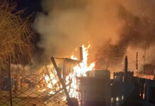 Incendio en el Ex Circuito Mena