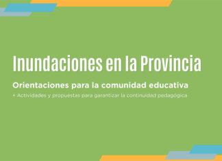 El CGE prepara a las escuelas ante posibles inundaciones