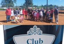 Una jornada de tenis juvenil reunió a deportistas de toda la región