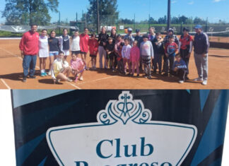 Una jornada de tenis juvenil reunió a deportistas de toda la región