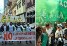 Trabajadores de Granja Tres Arroyos reclamaron la intervención del Gobierno