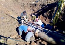 Finalizaron los trabajos en la Toma de Agua y se restablece el servicio de agua potable