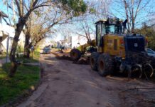 Mejoran las calles del barrio San Isidro