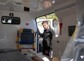 Entregaron nuevas ambulancias a hospitales de Gualeguaychú, Concepción del Uruguay y Larroque