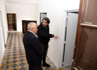 Avanza la puesta en valor del edificio que albergará la Escuela Municipal de Ajedrez y Matemáticas