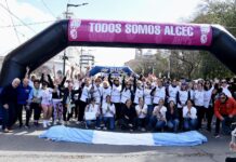 La ciudad volvió a acompañar la Maratón Solidaria de ALCEC