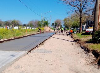 Pavimentarán ocho nuevas cuadras en tres barrios de Concepción del Uruguay