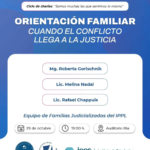 Charla Mujeres Construyendo Futuro flyer