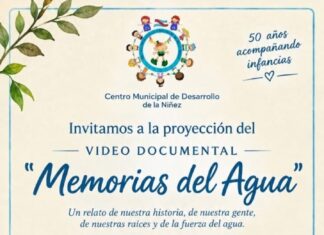 Proyectarán “Memorias del Agua” en el Jardín Municipal Pelusín