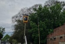Avanza la renovación del alumbrado público