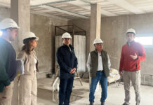 El presidente de CAFESG supervisó importantes obras en Concepción del Uruguay y anunció nuevas licitaciones