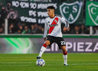River rescató un empate ante Sarmiento, pero sigue fuera de la zona de clasificación