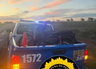 Recuperaron en Basavilbaso una moto robada en Concepción del Uruguay