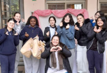 Estudiantes de Gualeguaychú confeccionaron 100 almohadones para mujeres operadas por cáncer de mama