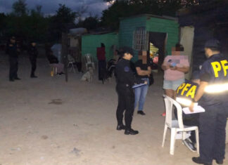 Cuatro detenidos tras allanamientos de la Policía Federal en la zona del ex basural y barrio 192 Viviendas