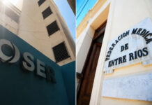 FEMER reclama a OSER la devolución de descuentos a médicos y advierte posibles medidas