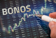 El riesgo país baja a 575 puntos y los bonos suben hasta 1,3%