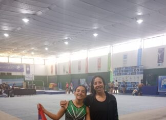 Olivia Toso representará a Entre Ríos en el Nacional Federativo de Gimnasia Artística