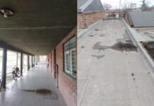 Avanzan las obras de reparación en la Escuela Secundaria N.º 20 de Concepción del Uruguay